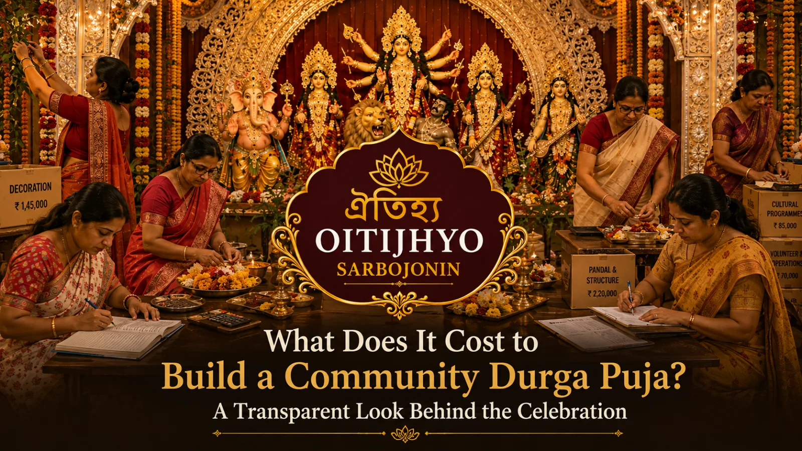 What Does It Cost to Build a Community Durga Puja? A Transparent Look Behind the Celebration