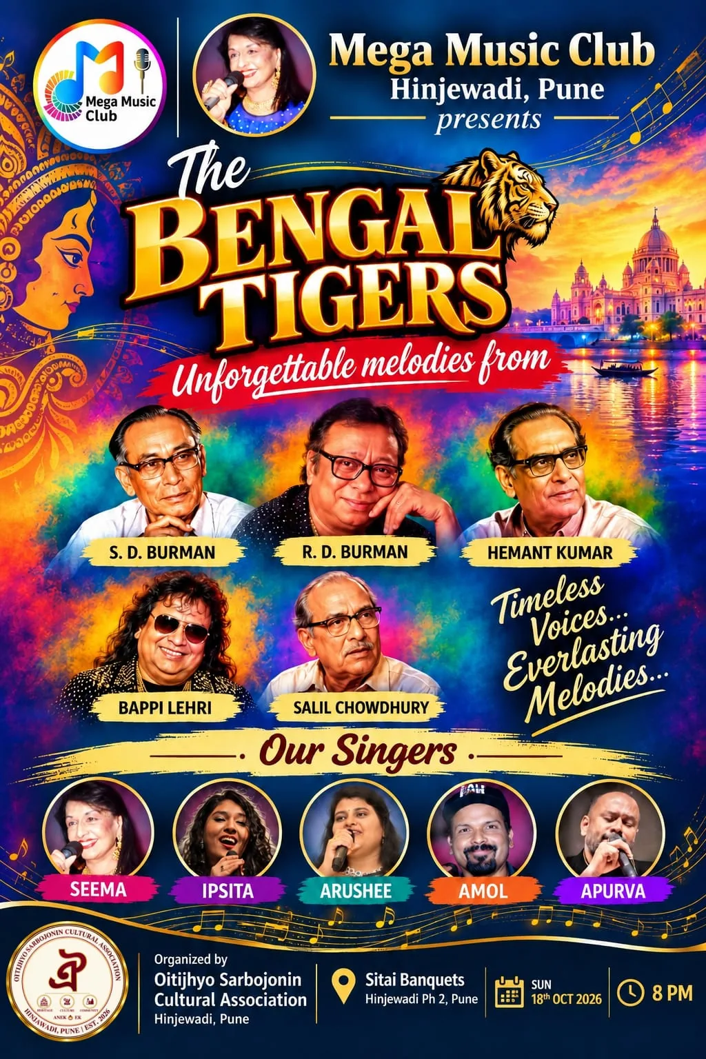 The Bengal Tigers – Musical Evening